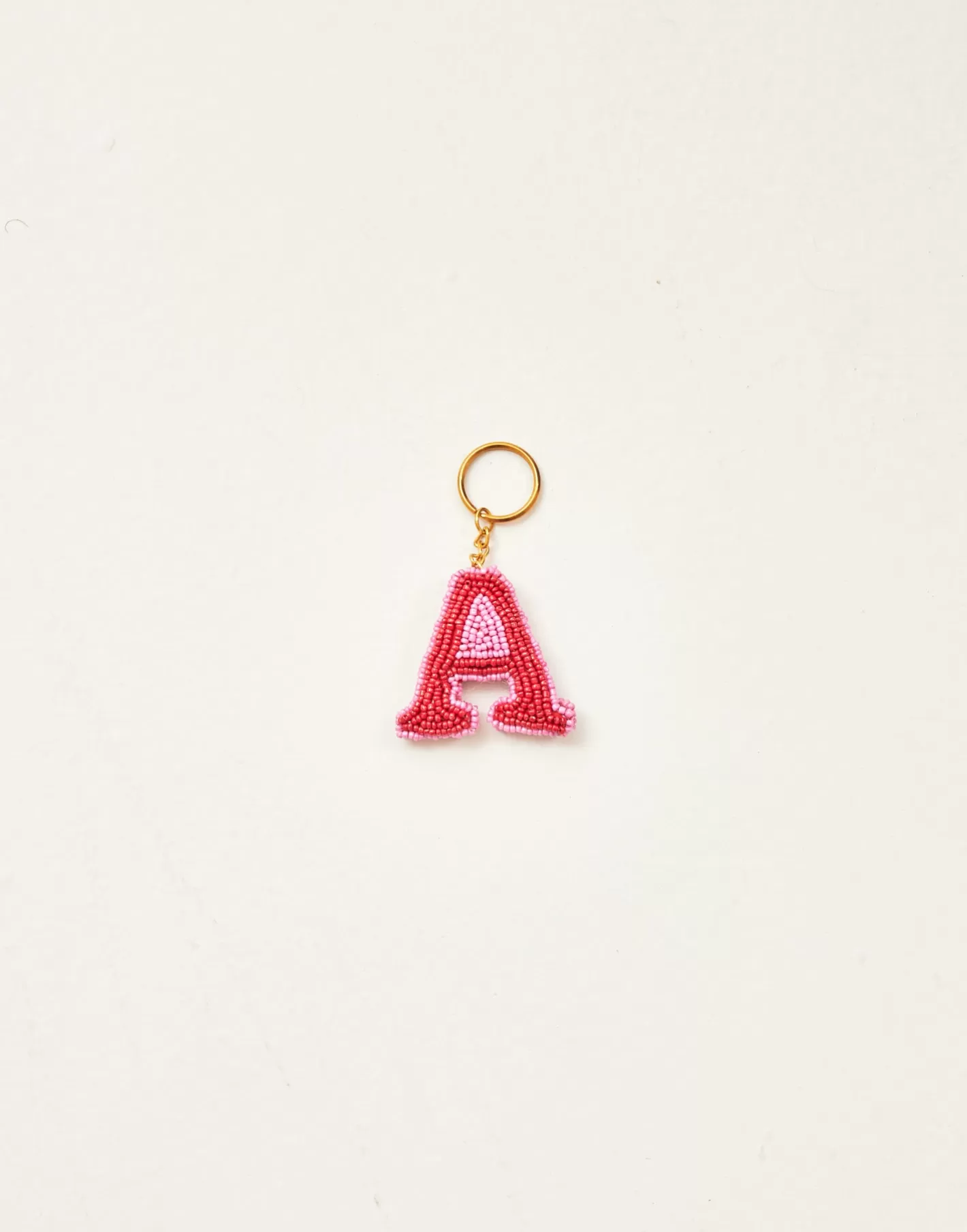 Natura Selection Alphabet Bead Keychain