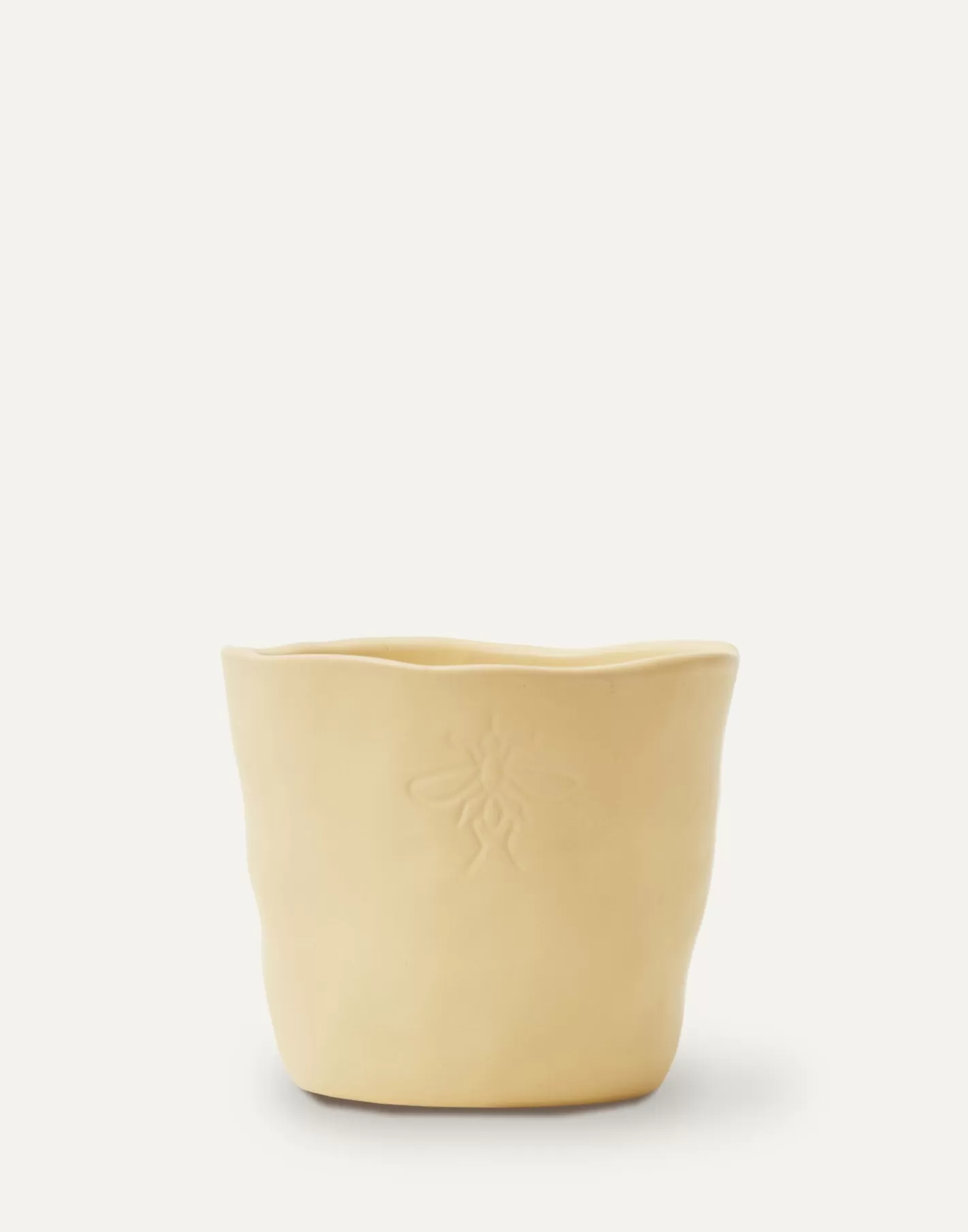 Natura Selection Citronella Candle In Ceramic Pot