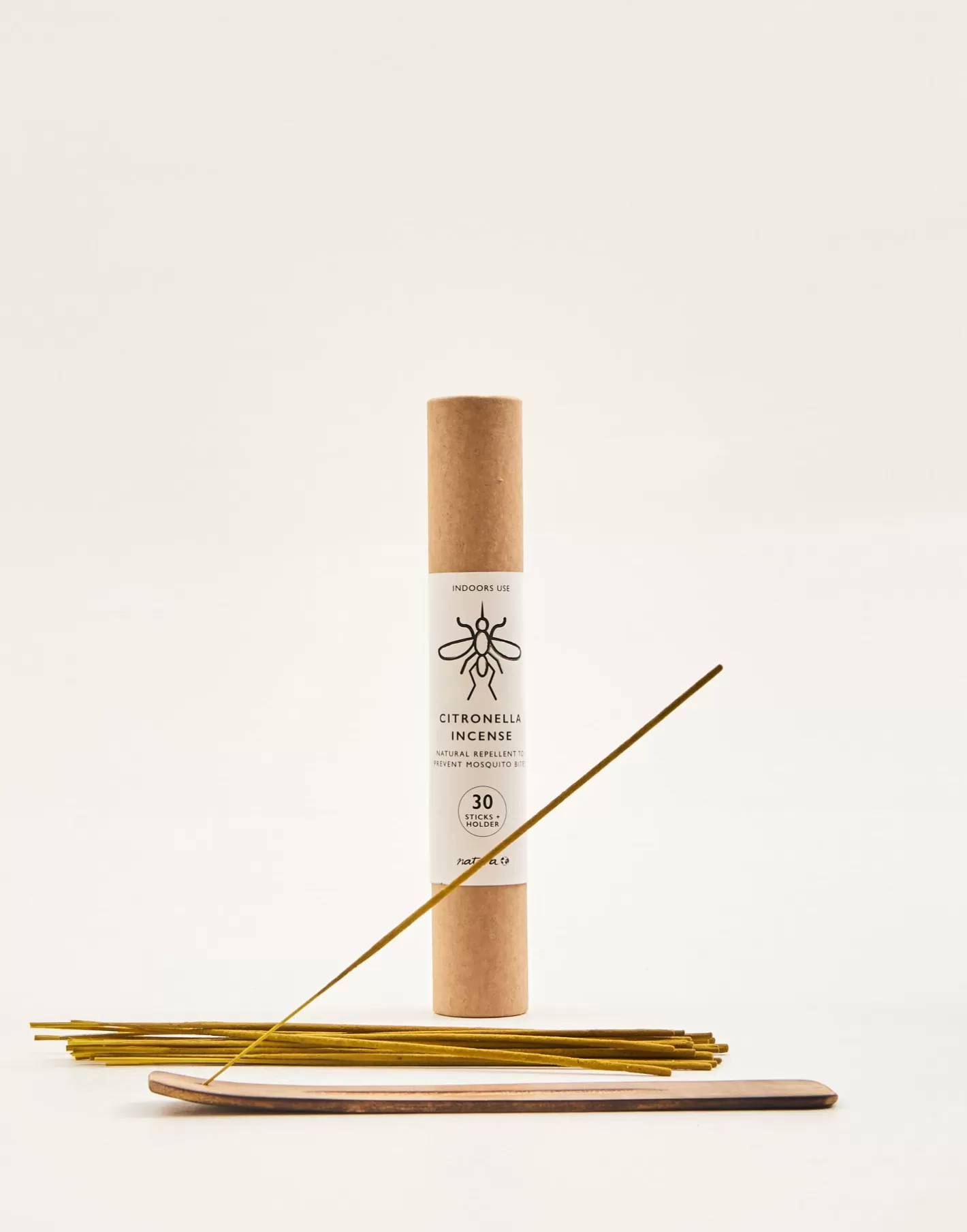 Natura Selection Citronella Incense Stick With Holder