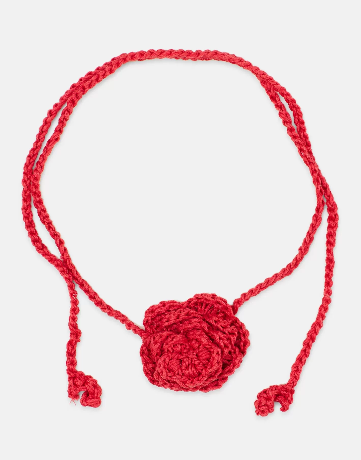 Natura Selection Crochet Flower Necklace