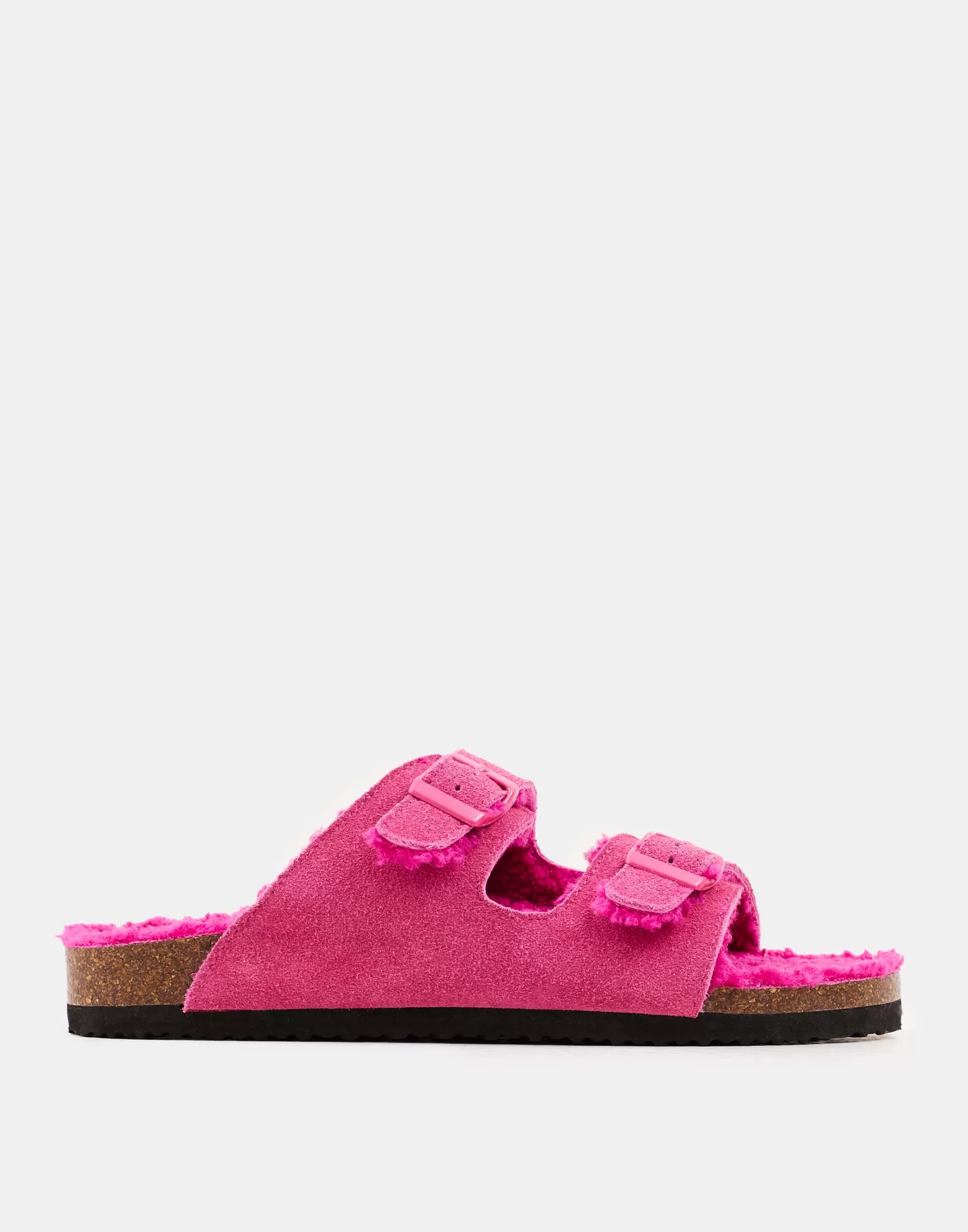 Natura Selection Ergonomic Furry Suede Sandal