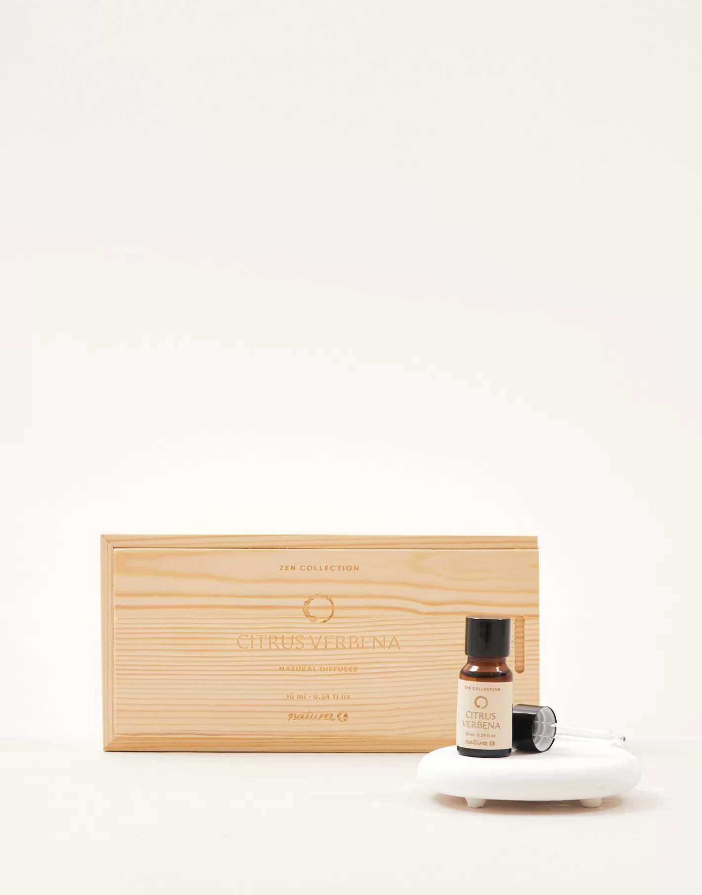 Natura Selection Essential Oil And Ceramic Stone Set Zen Collection