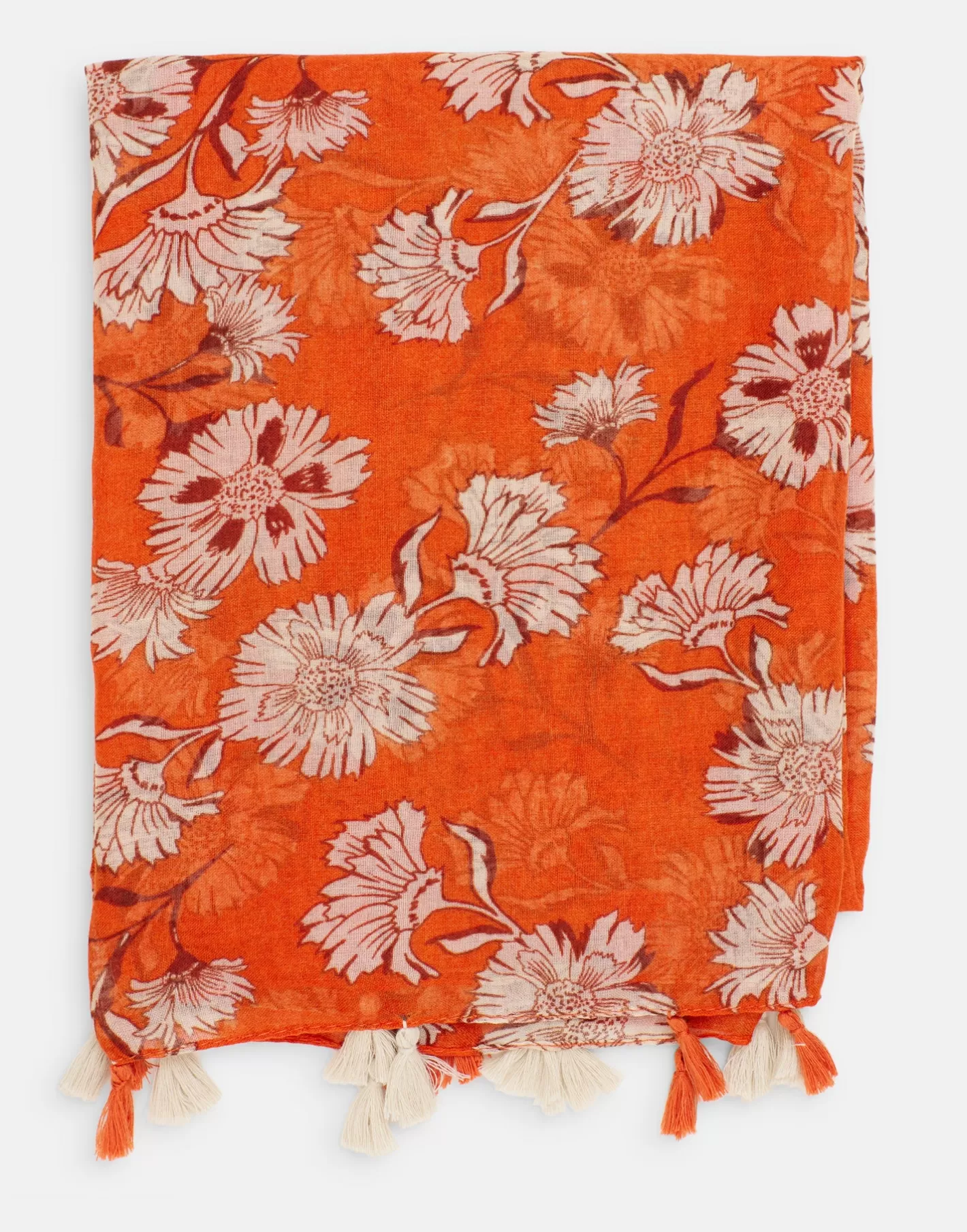 Natura Selection Floral Print Scarf