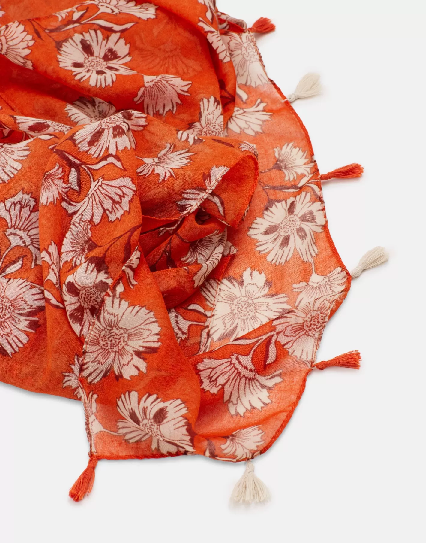 Natura Selection Floral Print Scarf