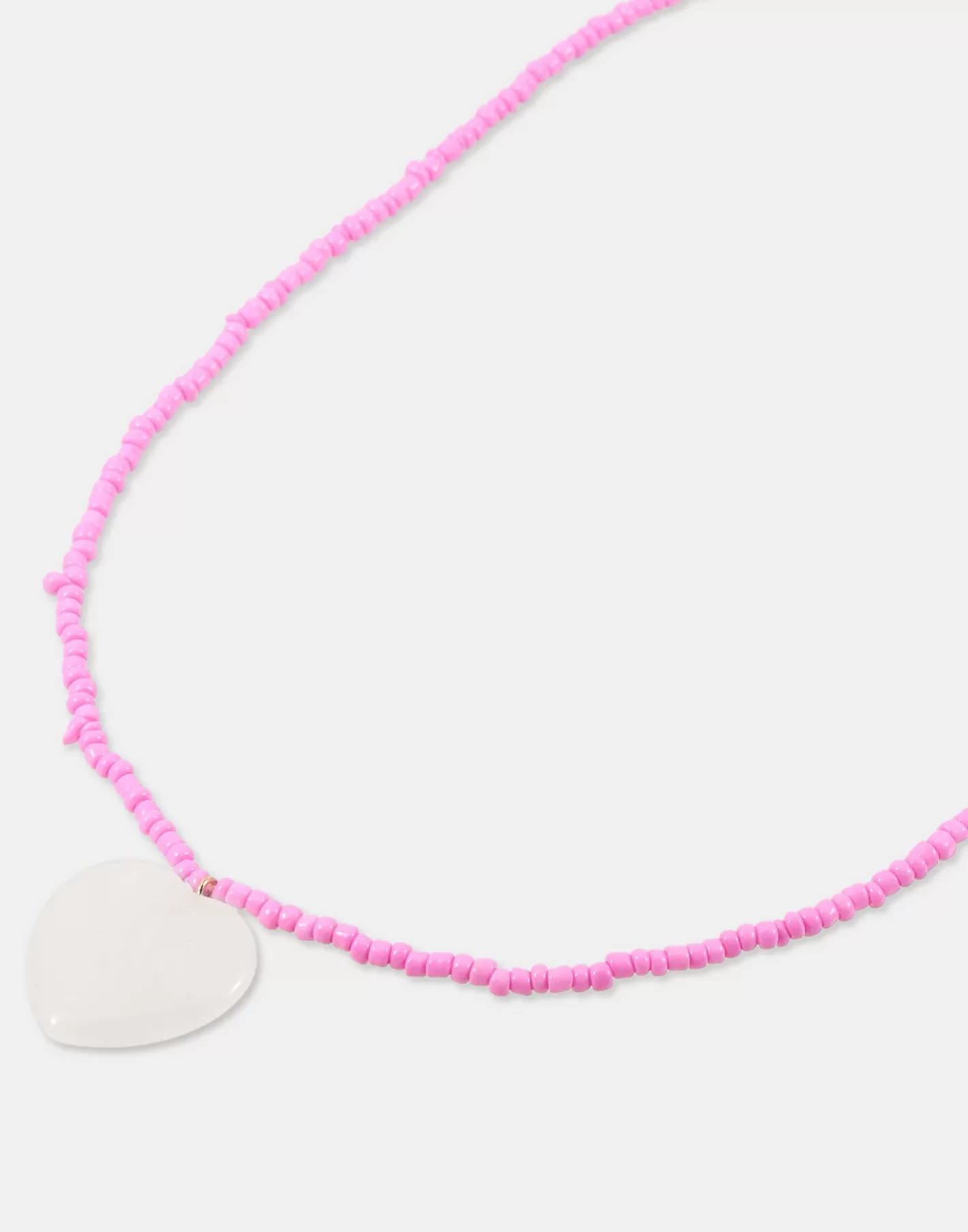 Natura Selection Heart Stone Necklace