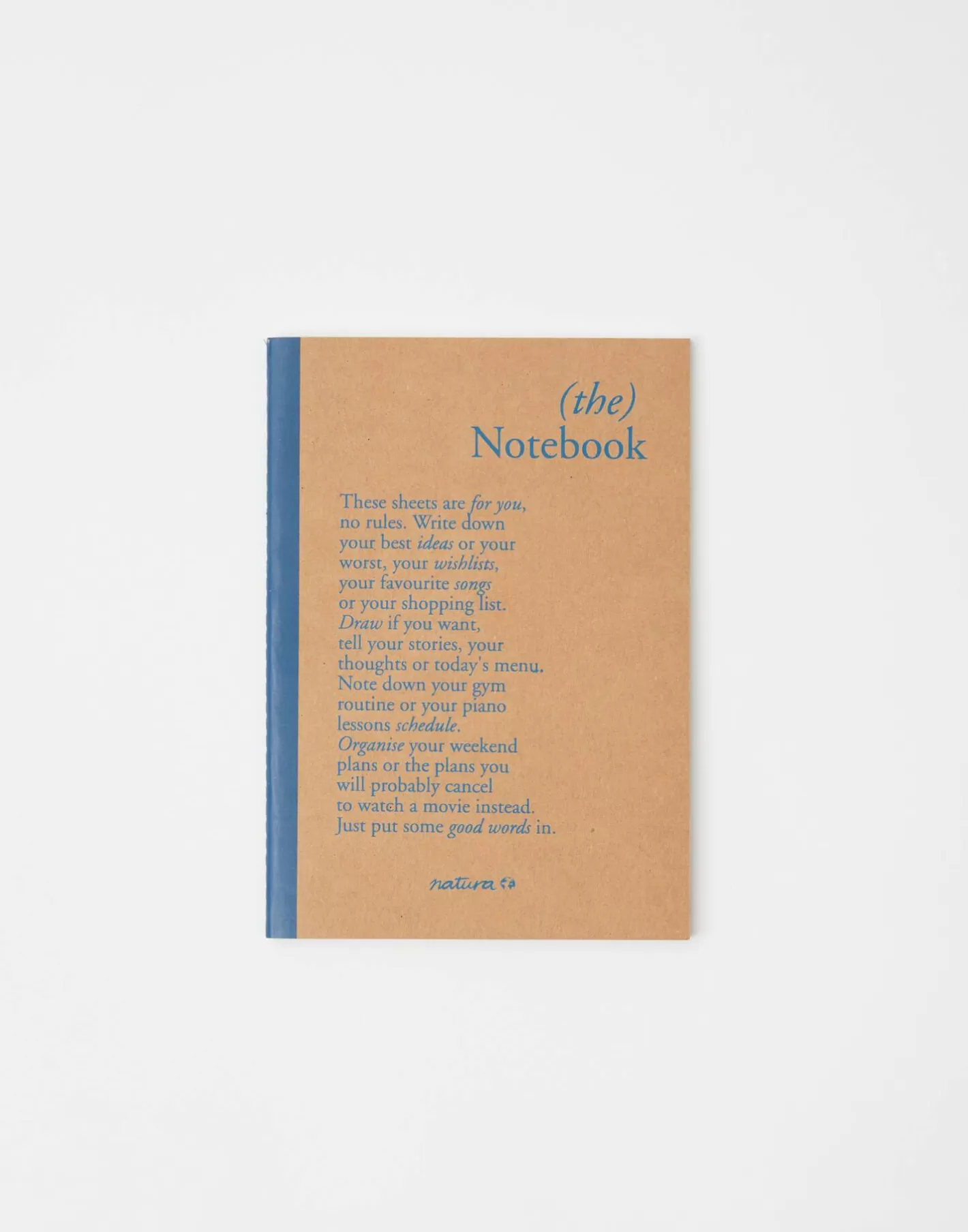 Natura Selection Manifesto Notebook