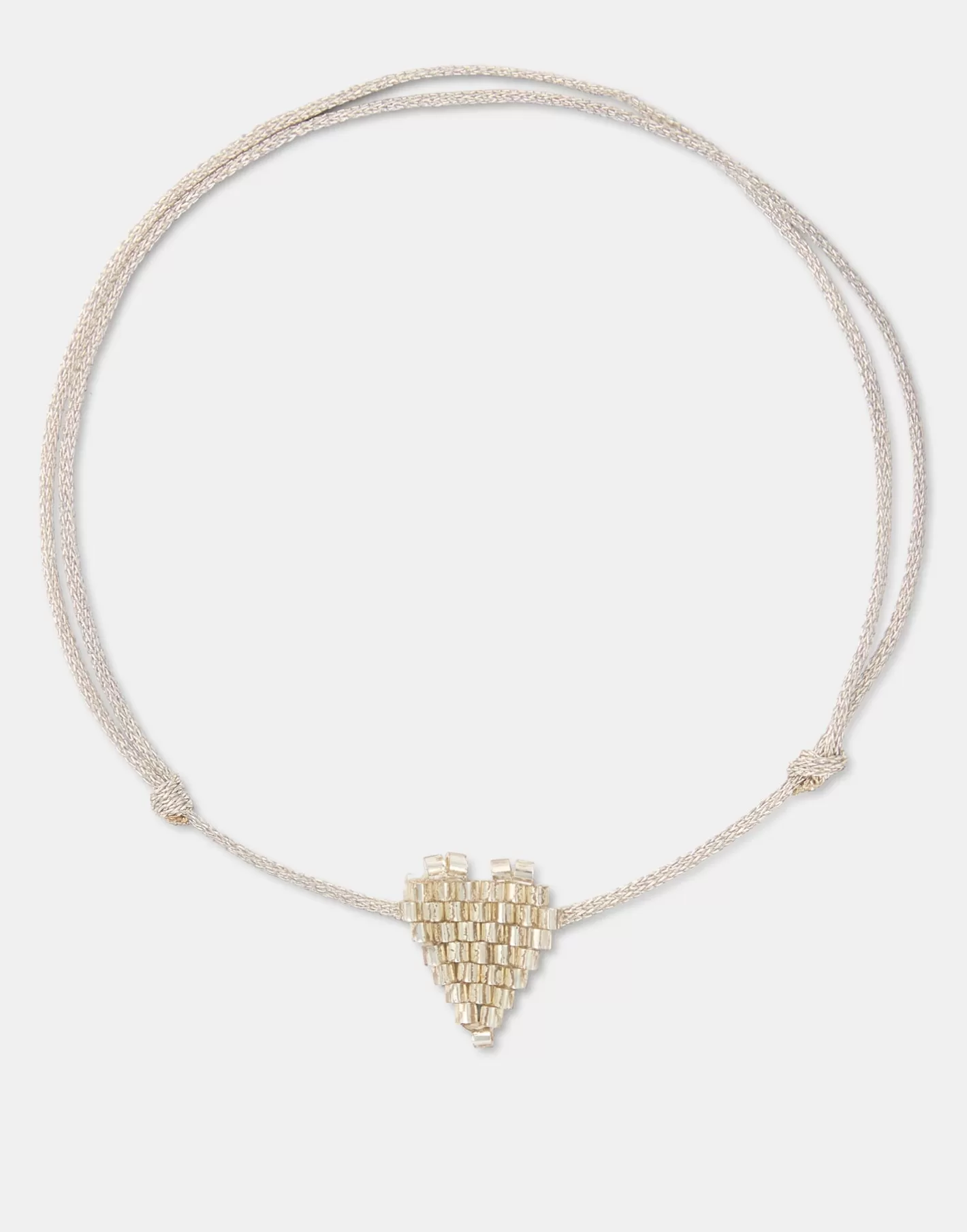 Natura Selection Metallic Heart Bracelet