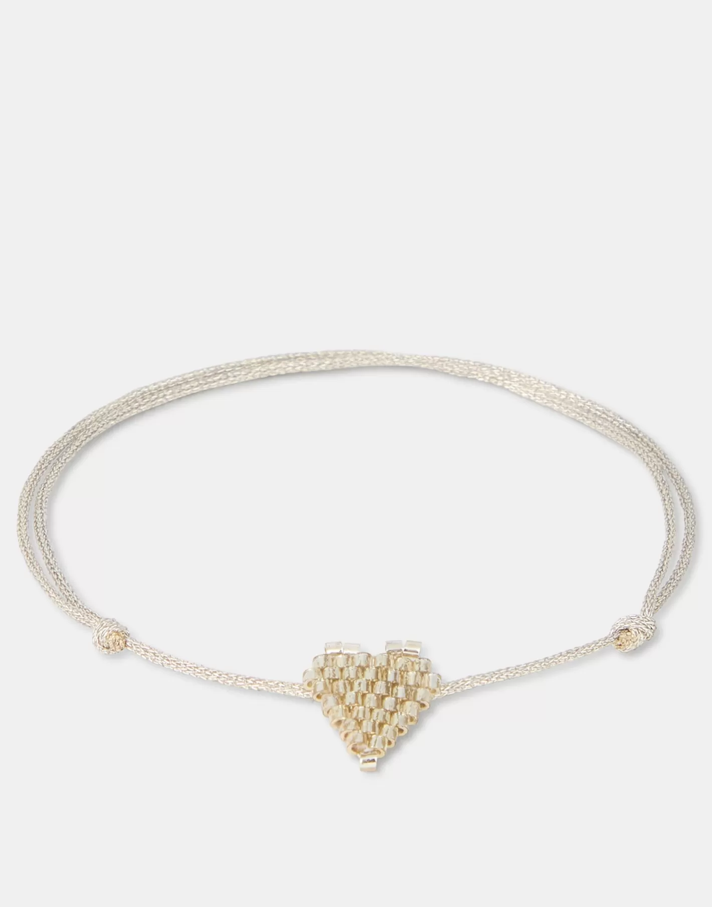 Natura Selection Metallic Heart Bracelet