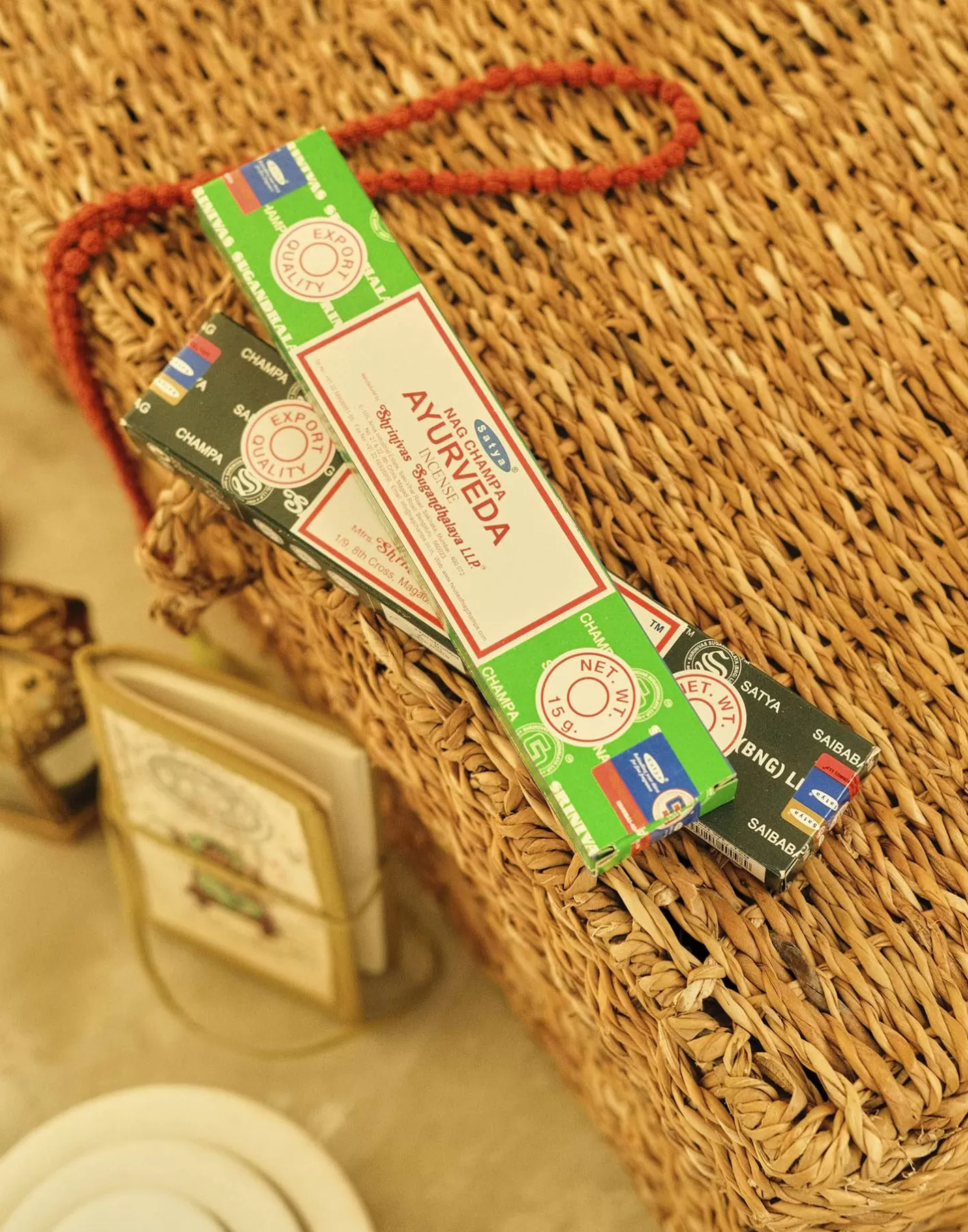 Natura Selection Nag Champa Ayurveda Incense Sticks