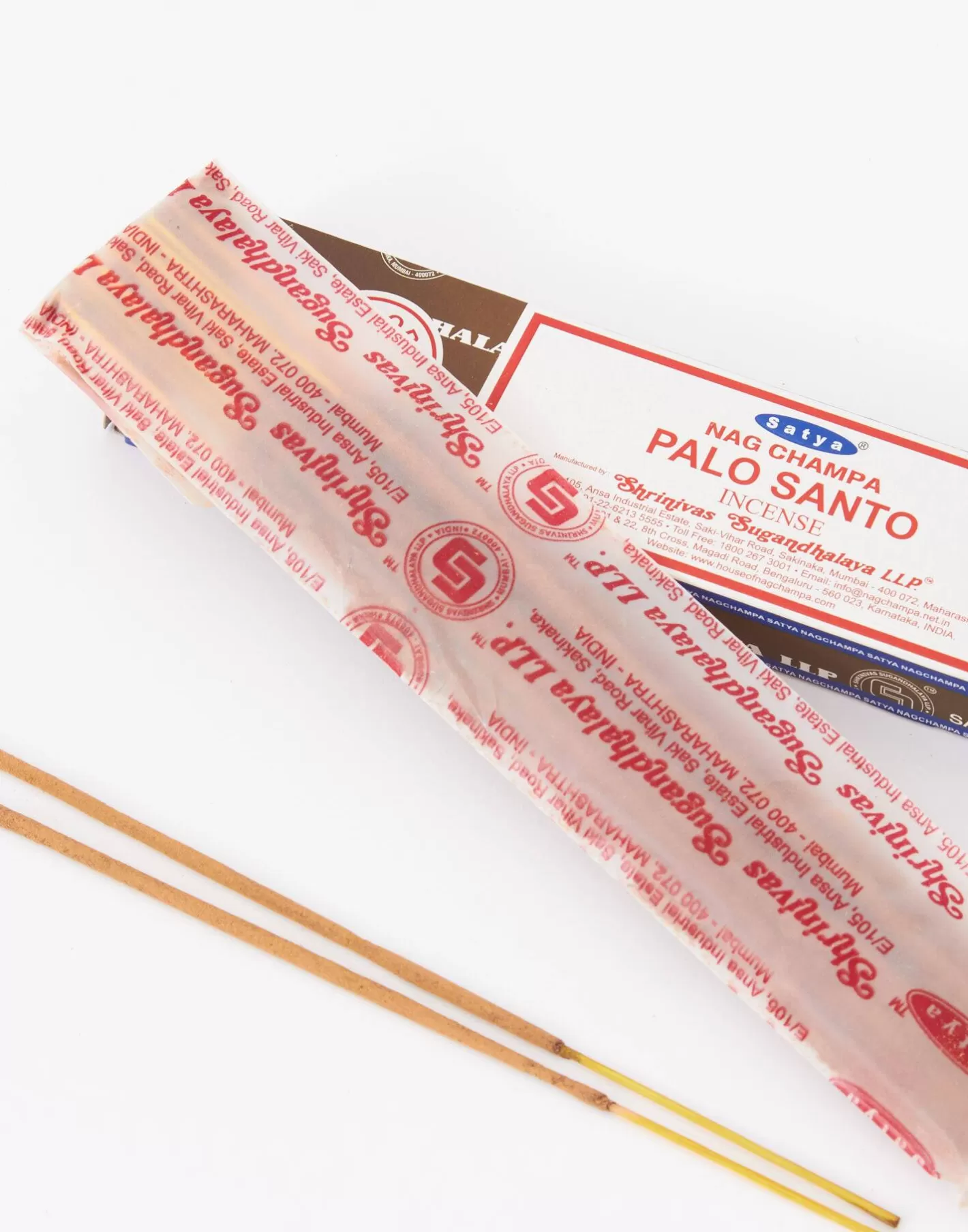 Natura Selection Nag Champa Palo Santo Incense Sticks