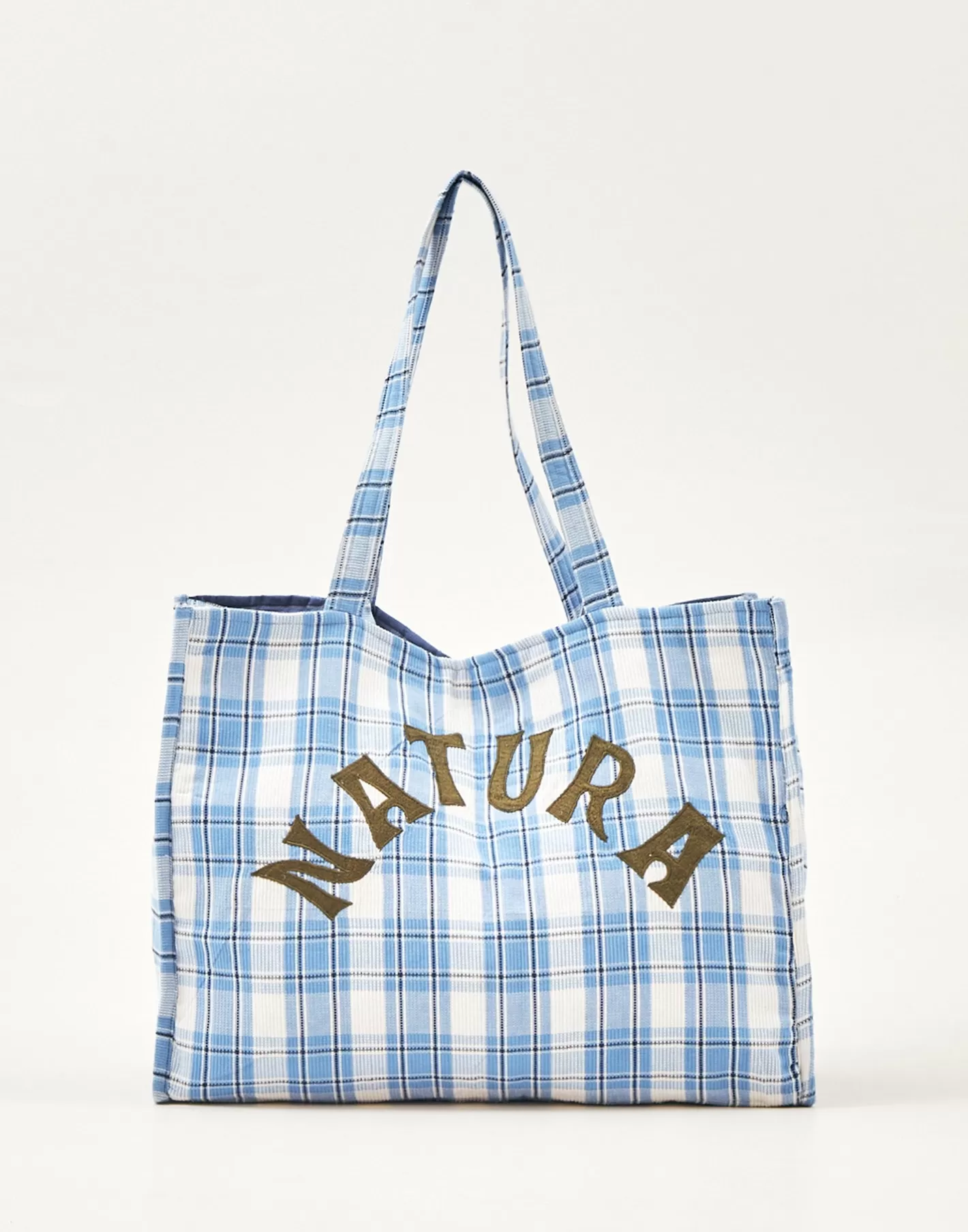 Natura Selection Natura Plaid Shopper Bag