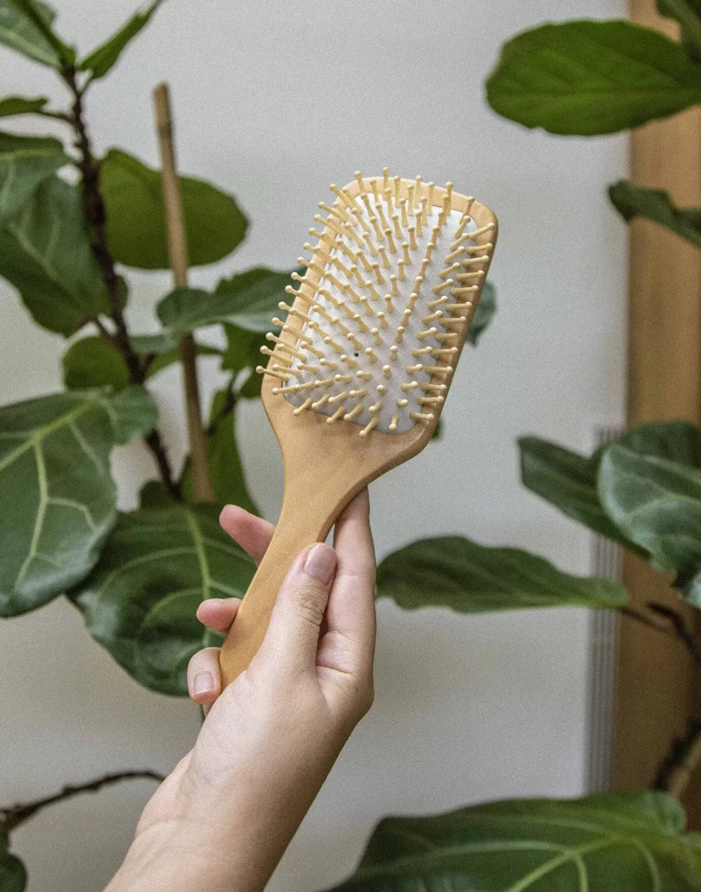 Natura Selection Natural Wooden Hairbrush