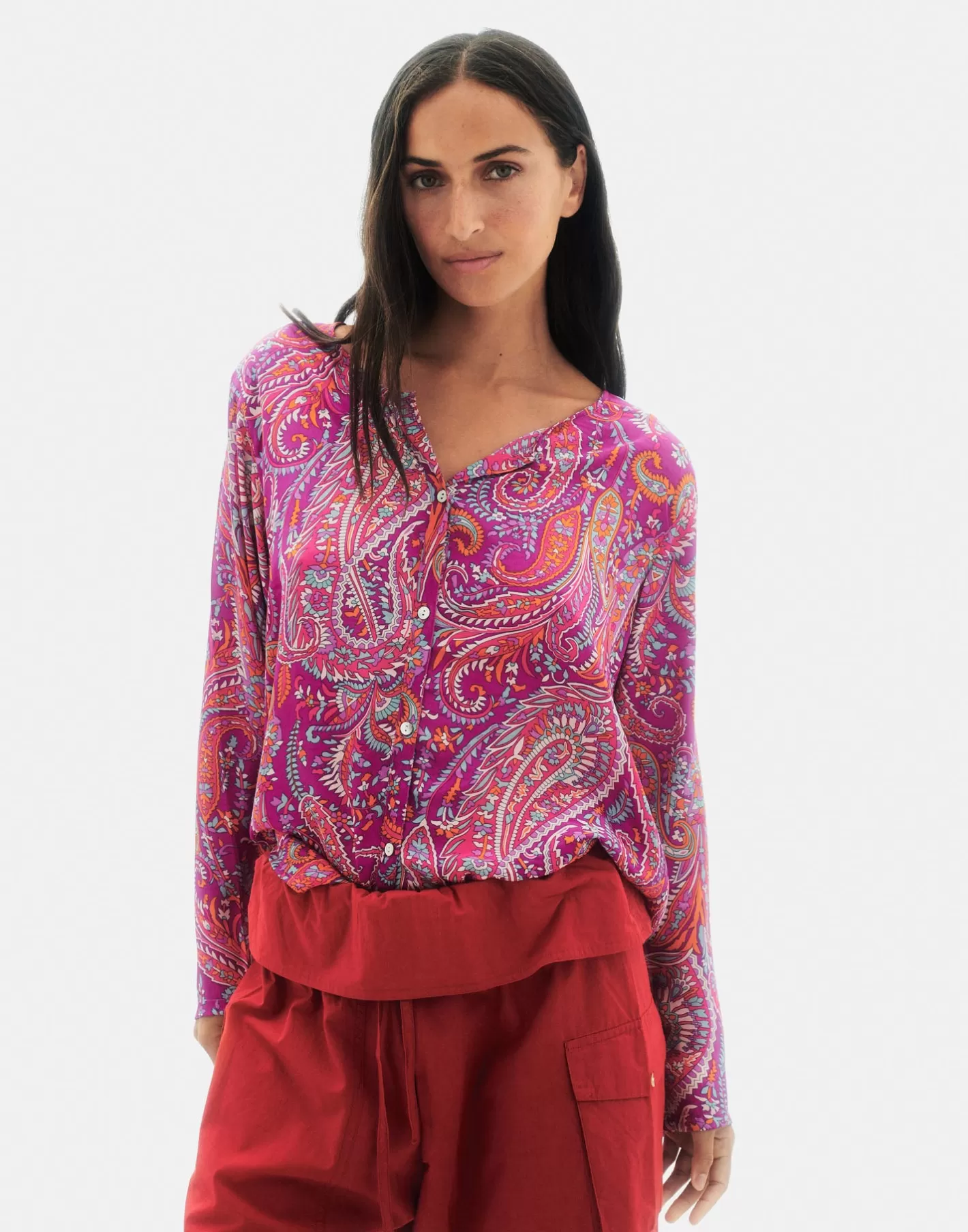 Natura Selection Paisley Blouse