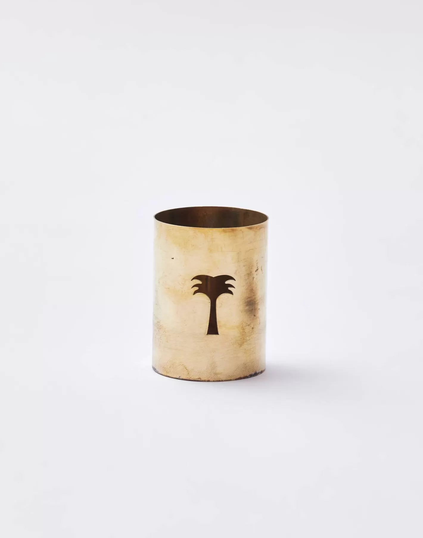 Natura Selection Palm Tree Brass Burner