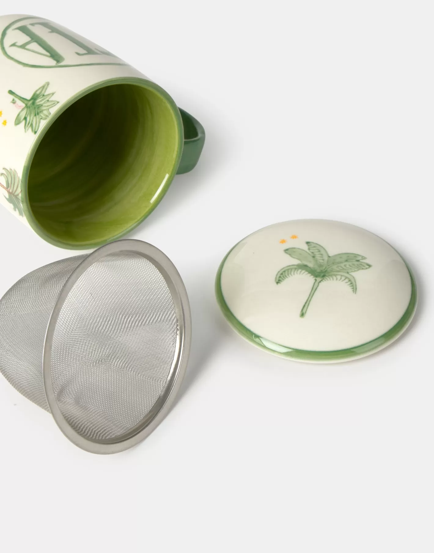 Natura Selection Palm Trees Tea Cup