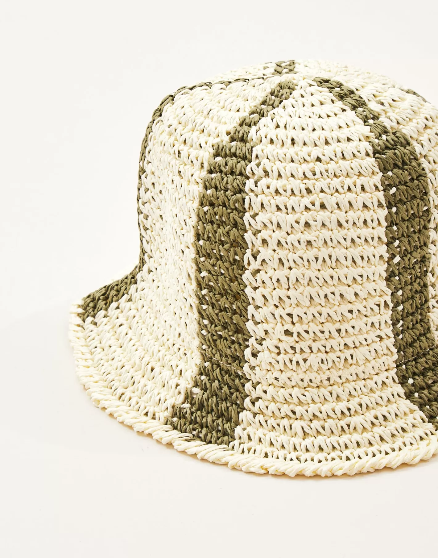 Natura Selection Paper Bucket Hat With Triangles