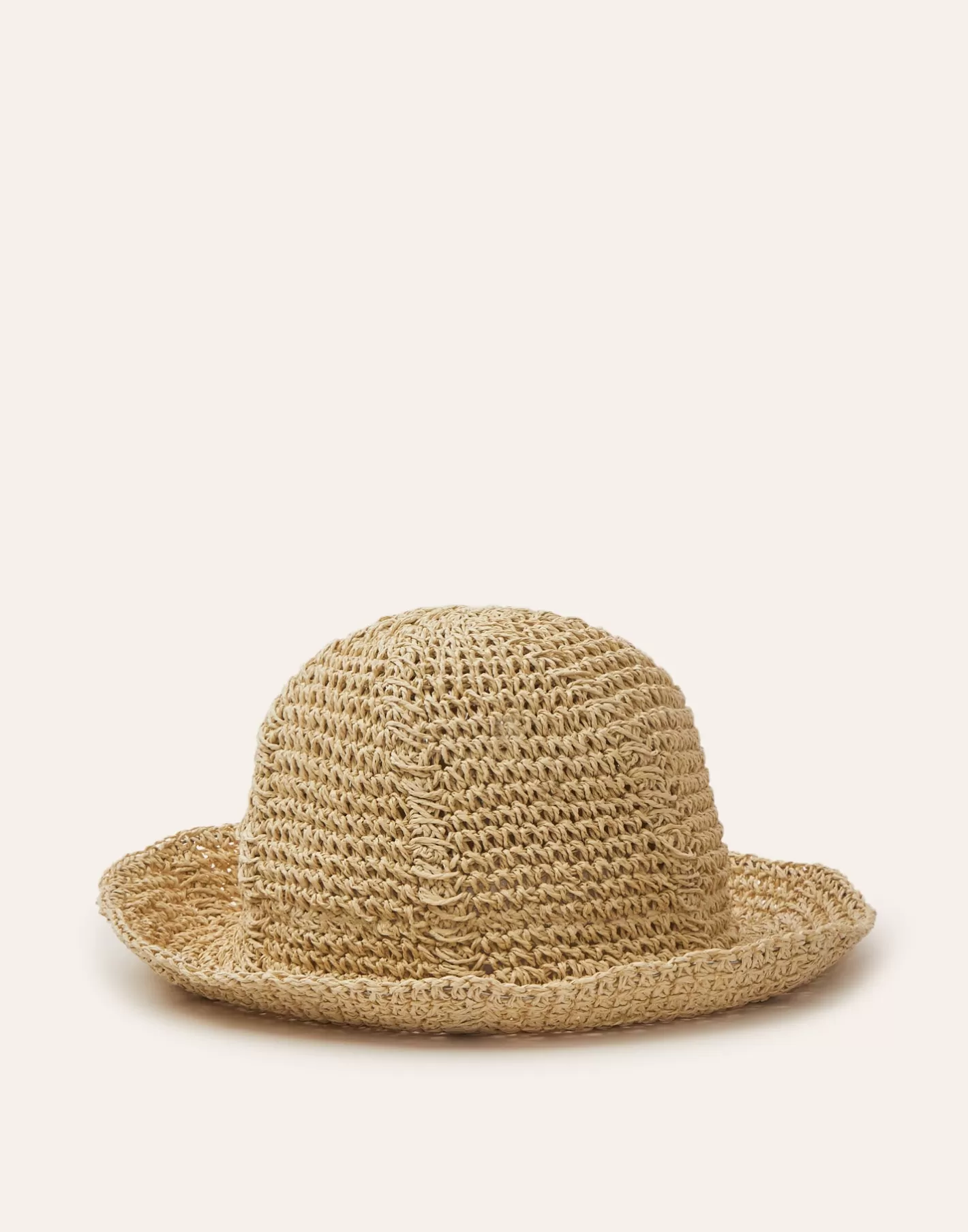 Natura Selection Plain Beige Bucket Hat