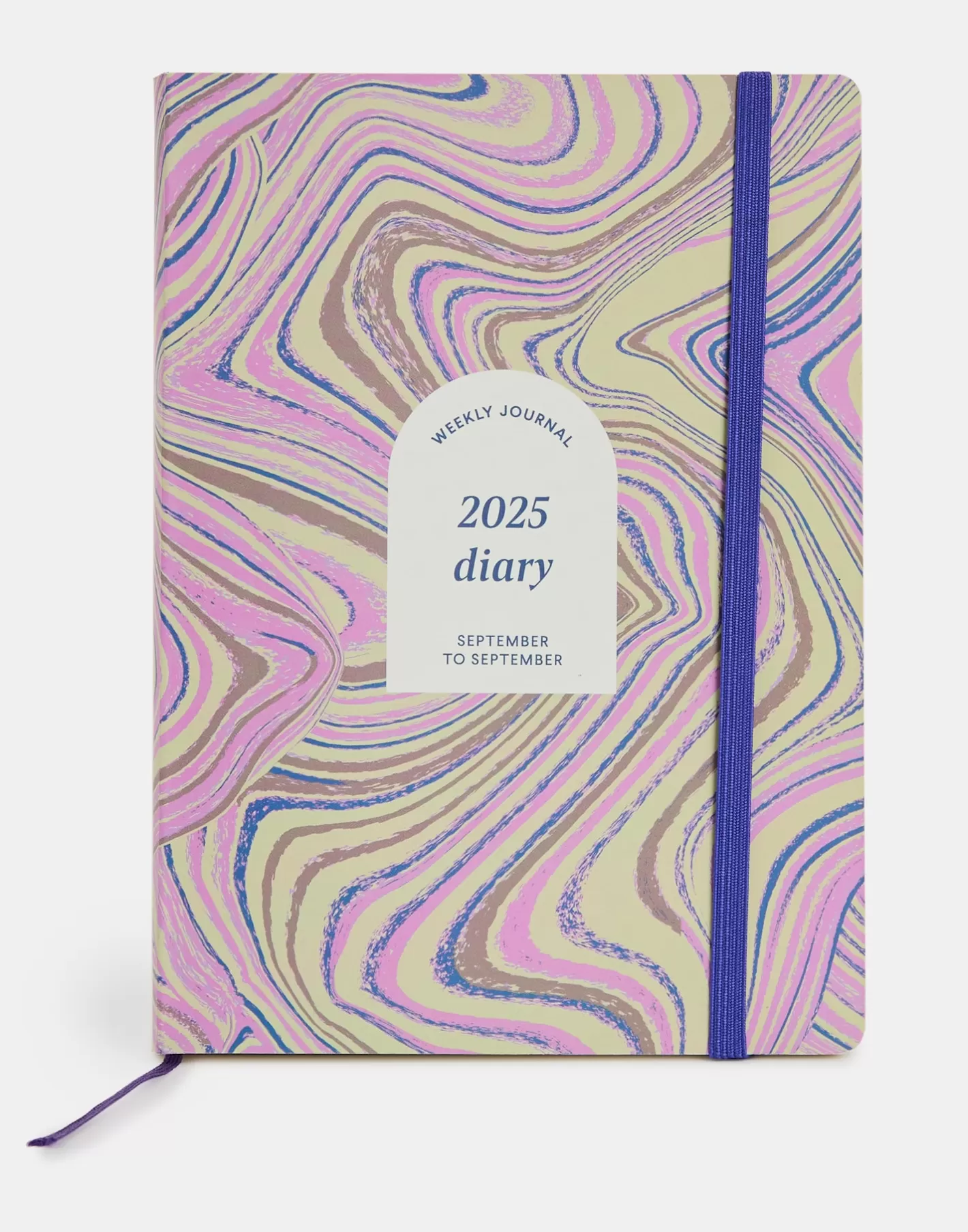 Natura Selection Psychedelic Week-view School Planner 2024-2025