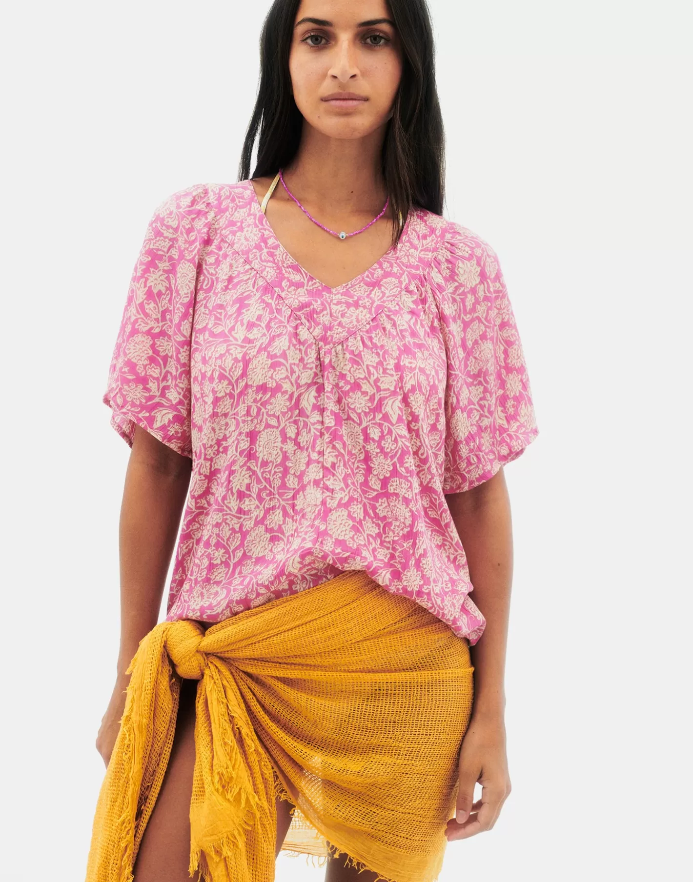 Natura Selection Rose Blouse