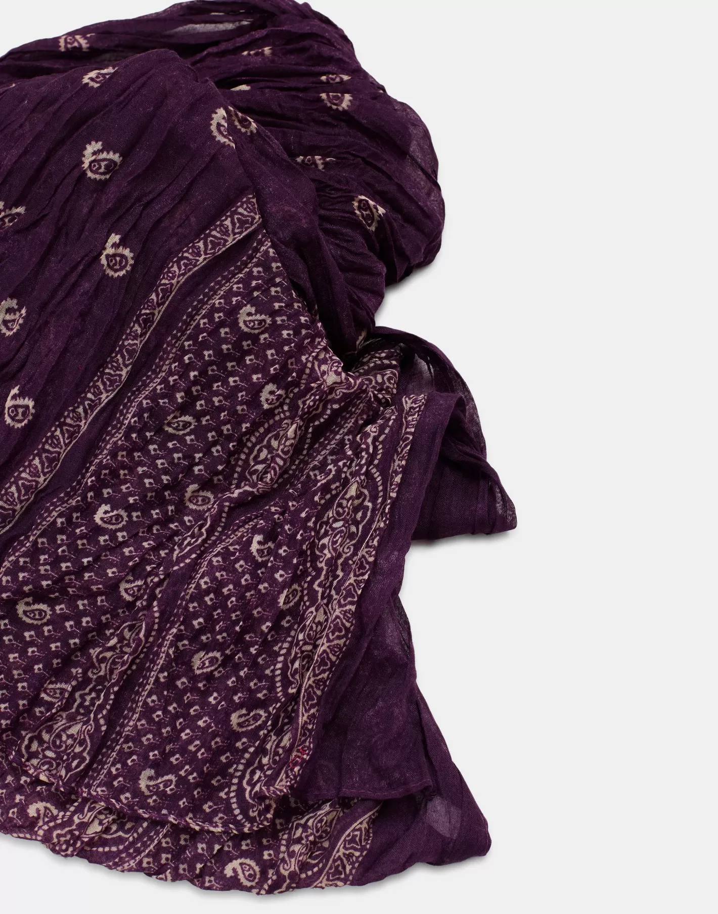 Natura Selection Rustic Mini Paisley Scarf