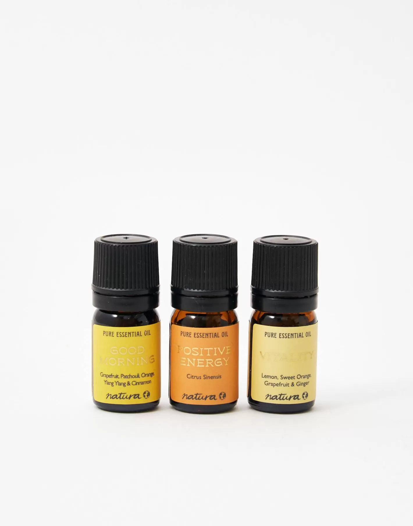 Natura Selection Set Of 3 Essential Oils Energy