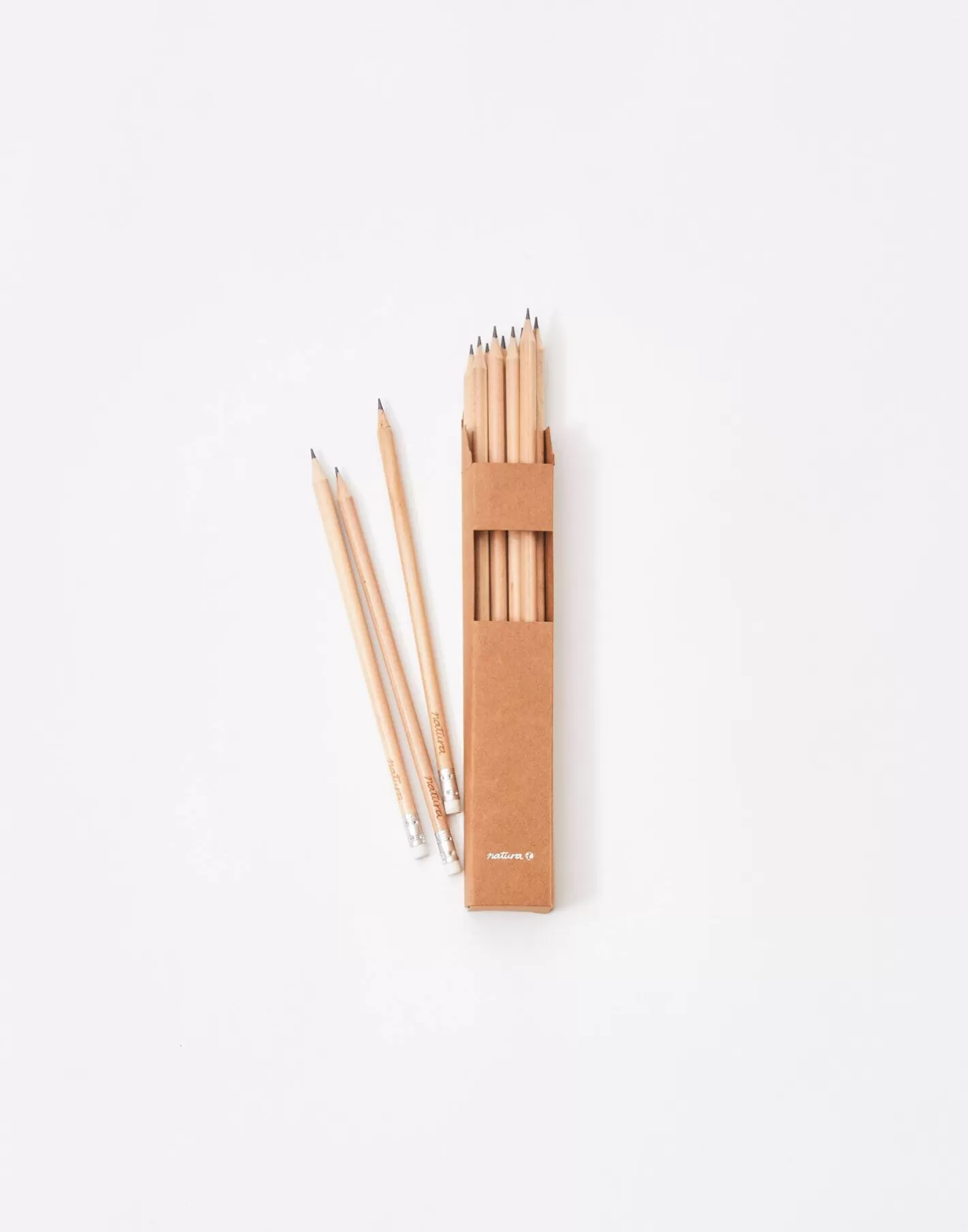 Natura Selection Set Of 12 HB Pencils