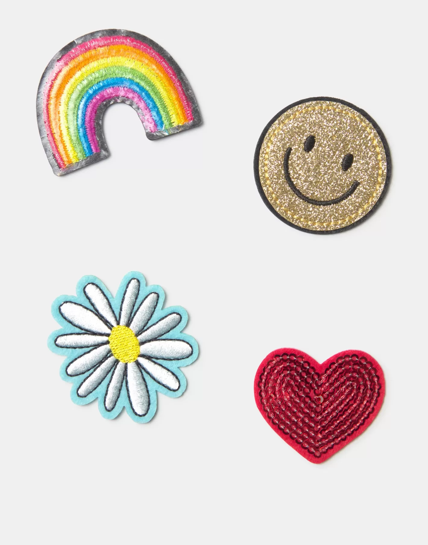 Natura Selection Set Of 4 Rainbow Patches