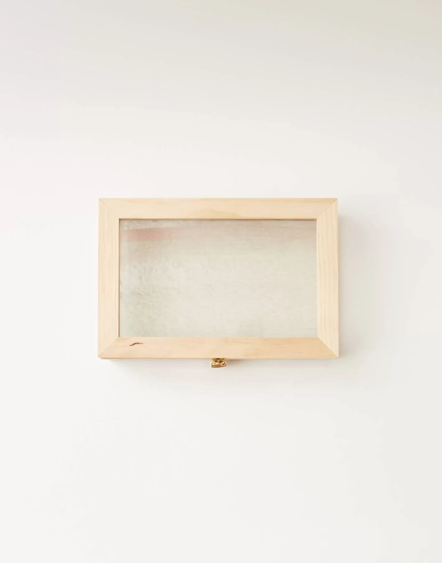 Natura Selection Small Glass And Wood Display Case