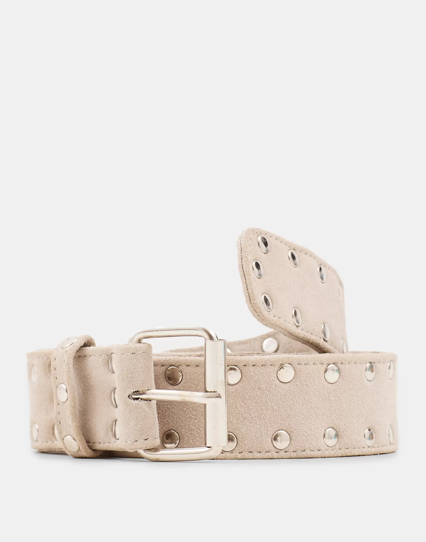 Natura Selection Studded Suede Belt