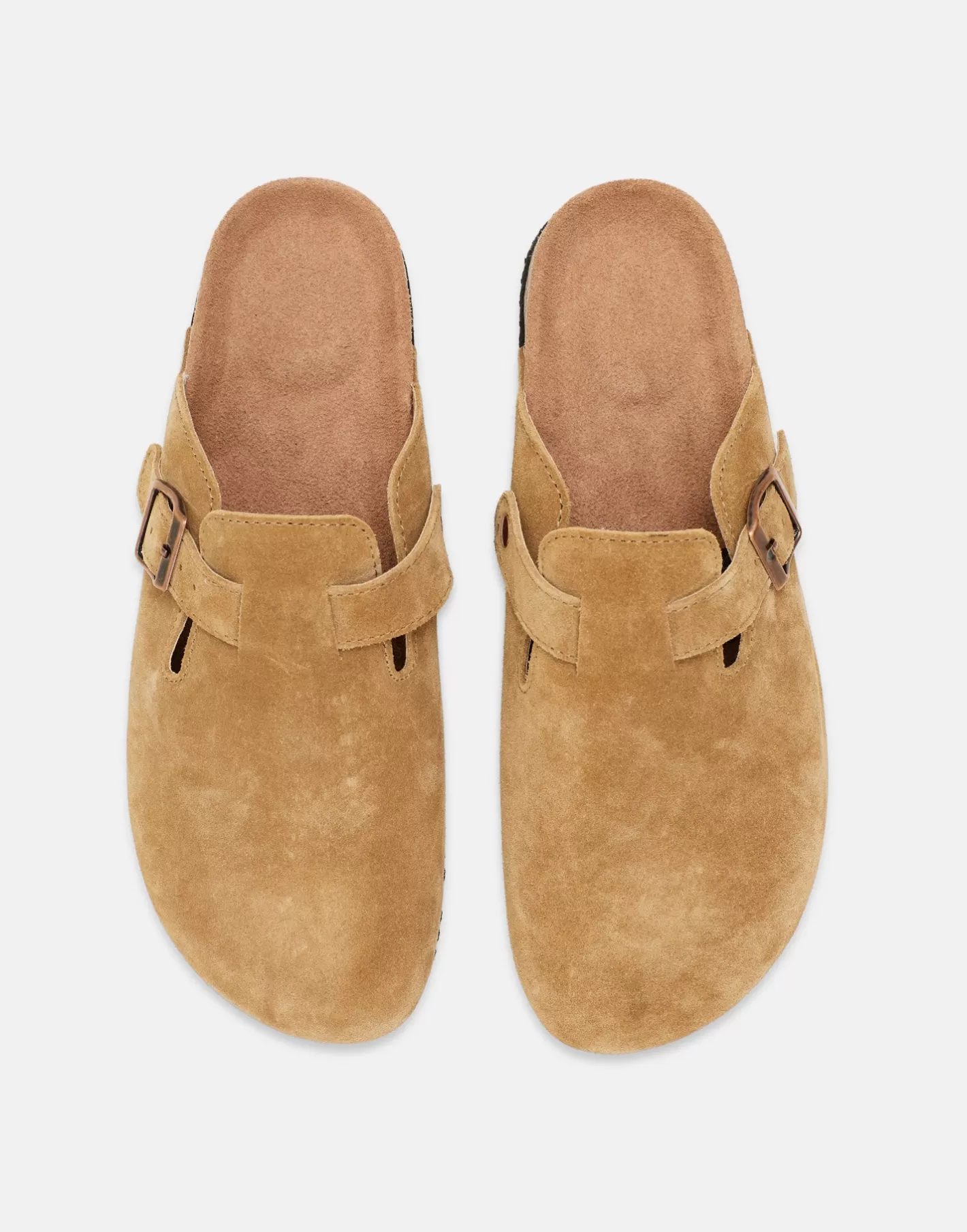 Natura Selection Suede Clogs