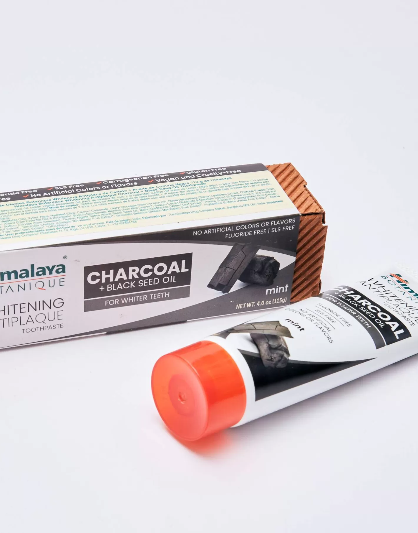 Natura Selection Toothpaste Charcoal And Black Seed Oil