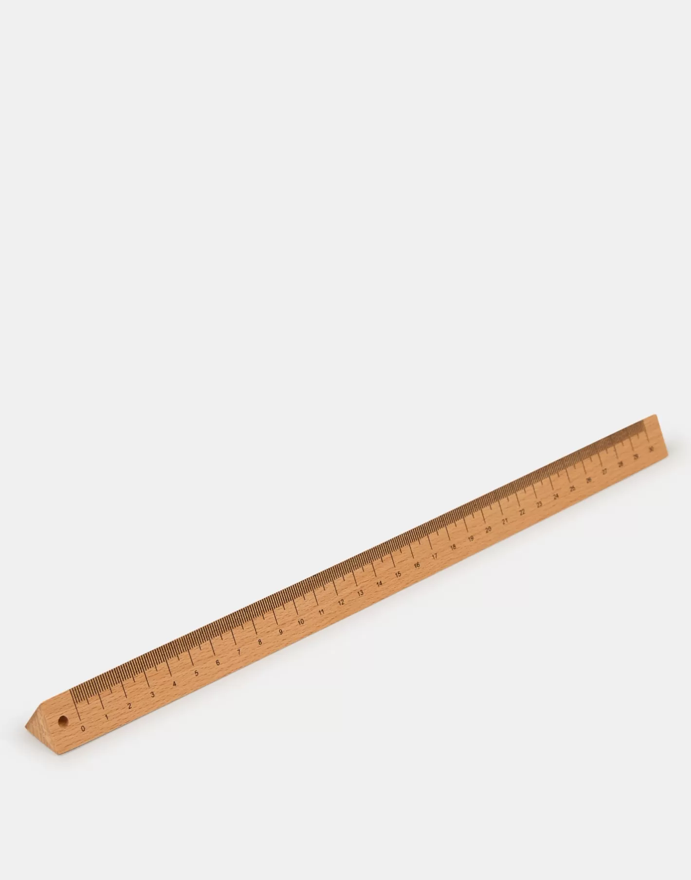 Natura Selection Triangular Wooden Ruler 30 Cm