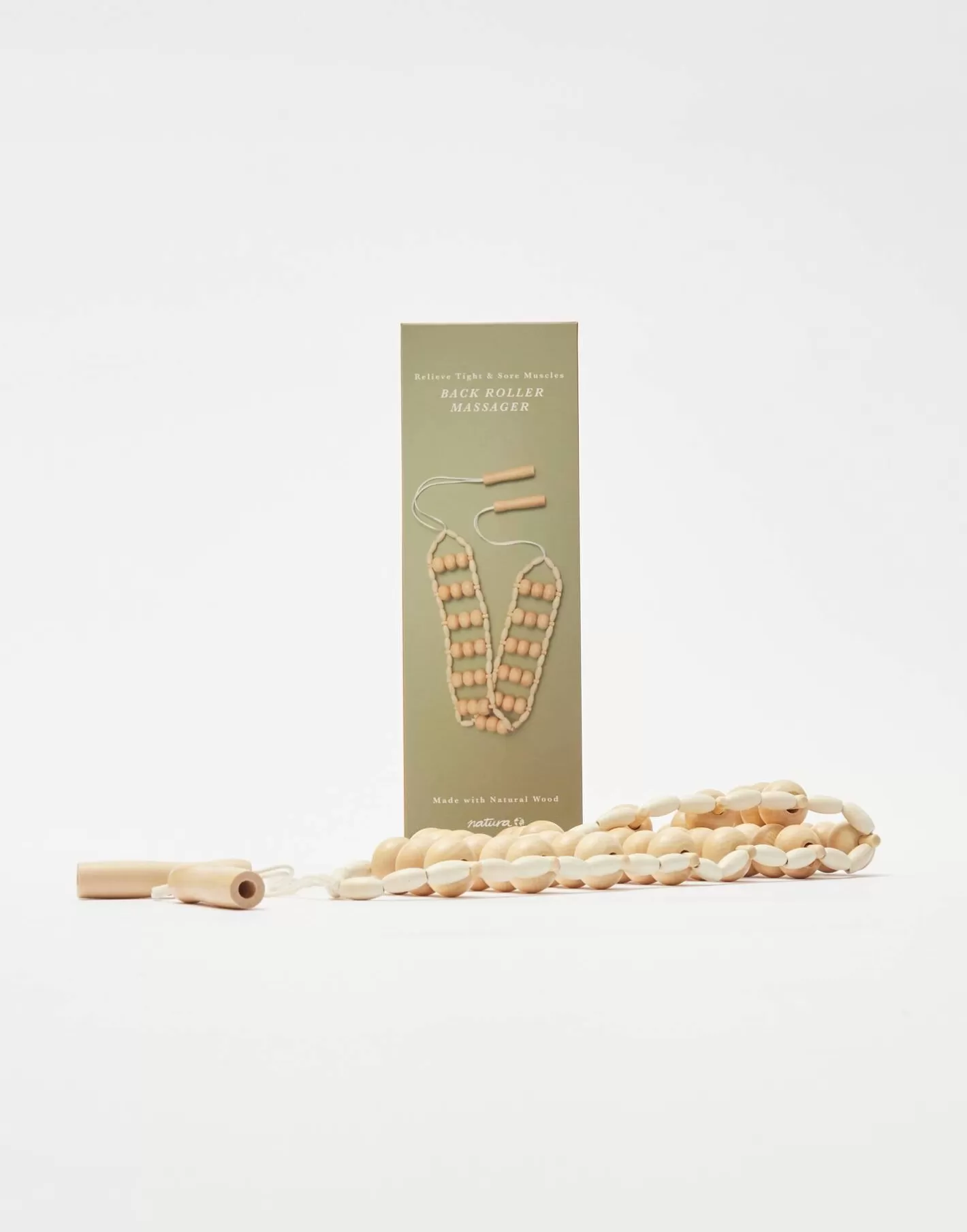 Natura Selection Wooden Back Massager